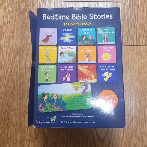 My Little Library Bedtime Bible Stories Board Book Set - Picture 3 of 3